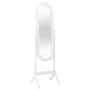 Espejo de pie madera contrachapada blanco 45,5x47,5x160 cm de vidaXL, Espejos - Ref: Foro24-353904, Precio: 89,94 €, Descuent...