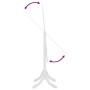 Weißer Standspiegel aus Sperrholz, 45,5 x 47,5 x 160 cm von vidaXL, Spiegel - Ref: Foro24-353904, Preis: 91,60 €, Rabatt: %