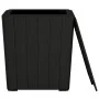 Garden table with removable black polypropylene top by vidaXL, Garden tables - Ref: Foro24-364152, Price: 67,76 €, Discount: %