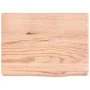 Wandregal aus hellbraun behandeltem Eichenholz, 40x30x(2-6) cm von vidaXL, Regale und Regale - Ref: Foro24-363628, Preis: 41,...