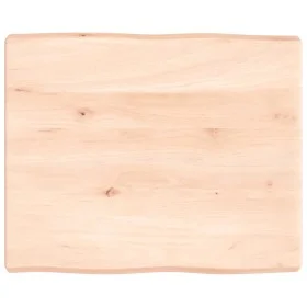 Massivholztischplatte mit Naturkante 60x50x(2-6) cm von vidaXL, Tischplatten - Ref: Foro24-363868, Preis: 58,31 €, Rabatt: %
