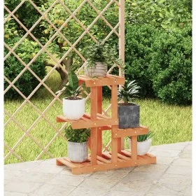 Blumenständer aus massivem Tannenholz, 58 x 25 x 51 cm von vidaXL, Topfständer - Ref: Foro24-362870, Preis: 31,84 €, Rabatt: %