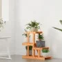 Blumenständer aus massivem Tannenholz, 58 x 25 x 51 cm von vidaXL, Topfständer - Ref: Foro24-362870, Preis: 31,65 €, Rabatt: %