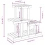Solid fir wood flower stand 58x25x51 cm by vidaXL, Pot stands - Ref: Foro24-362870, Price: 32,21 €, Discount: %