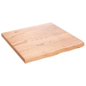 Wandregal aus hellbraun behandeltem Eichenholz, 60x60x(2-4) cm von vidaXL, Regale und Regale - Ref: Foro24-363654, Preis: 44,...