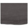 Wandregal aus dunkelbraun behandeltem Eichenholz, 60x50x(2-6) cm von vidaXL, Regale und Regale - Ref: Foro24-363772, Preis: 5...