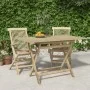 Folding garden table solid teak wood 120x70x75 cm by vidaXL, Garden tables - Ref: Foro24-362763, Price: 171,17 €, Discount: %