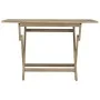 Folding garden table solid teak wood 120x70x75 cm by vidaXL, Garden tables - Ref: Foro24-362763, Price: 171,17 €, Discount: %