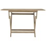 Mesa de jardín plegable madera maciza de teca 120x70x75 cm de vidaXL, Mesas de jardín - Ref: Foro24-362763, Precio: 180,31 €