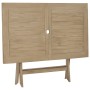 Mesa de jardín plegable madera maciza de teca 120x70x75 cm de vidaXL, Mesas de jardín - Ref: Foro24-362763, Precio: 180,31 €