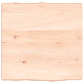 Solid wood table top natural edge 40x40x(2-4) cm by vidaXL, Table tops - Ref: Foro24-363861, Price: 33,13 €, Discount: %