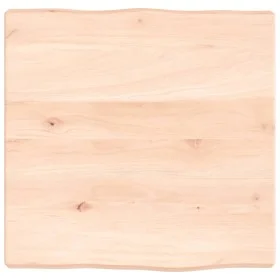 Solid wood table top natural edge 40x40x(2-4) cm by vidaXL, Table tops - Ref: Foro24-363861, Price: 30,20 €, Discount: %