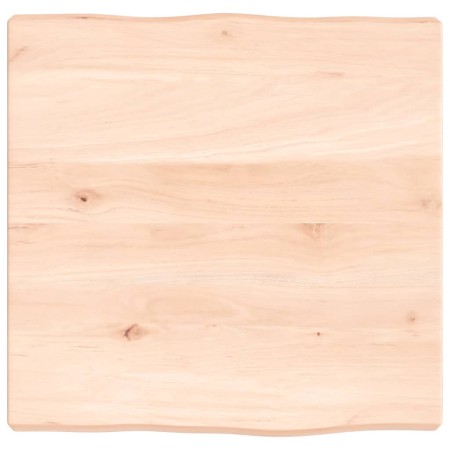 Massivholztischplatte mit natürlicher Kante 40x40x(2-4) cm von vidaXL, Tischplatten - Ref: Foro24-363861, Preis: 33,13 €, Rab...