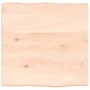 Massivholztischplatte mit natürlicher Kante 40x40x(2-4) cm von vidaXL, Tischplatten - Ref: Foro24-363861, Preis: 30,20 €, Rab...