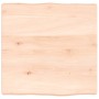 Massivholztischplatte mit natürlicher Kante 40x40x(2-4) cm von vidaXL, Tischplatten - Ref: Foro24-363861, Preis: 33,13 €, Rab...