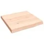 Massivholztischplatte mit natürlicher Kante 40x40x(2-4) cm von vidaXL, Tischplatten - Ref: Foro24-363861, Preis: 30,20 €, Rab...
