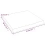 Massivholztischplatte mit natürlicher Kante 40x40x(2-4) cm von vidaXL, Tischplatten - Ref: Foro24-363861, Preis: 30,20 €, Rab...