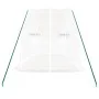 Greenhouse with white steel structure 12 m² 6x2x2.85 m by vidaXL, Greenhouses - Ref: Foro24-364091, Price: 223,96 €, Discount: %
