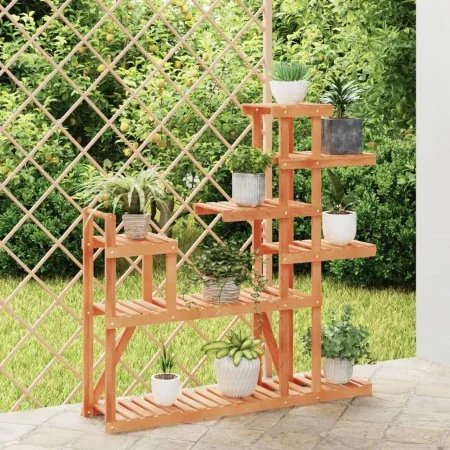 Blumenständer aus massivem Tannenholz, 110 x 25 x 111 cm von vidaXL, Topfständer - Ref: Foro24-362868, Preis: 34,01 €, Rabatt: %