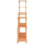 Soporte para flores de madera maciza abeto 110x25x111 cm de vidaXL, Soportes para macetas - Ref: Foro24-362868, Precio: 34,01...