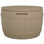 Garten-Aufbewahrungsbox 3 in 1 hellbraunes Polypropylen von vidaXL, Aufbewahrungsboxen für den Außenbereich - Ref: Foro24-364...