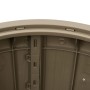 Garden storage box 3 in 1 light brown polypropylene by vidaXL, Outdoor storage boxes - Ref: Foro24-364162, Price: 150,94 €, D...