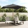 Sombrilla de jardín con poste de madera negro 300x300x273 cm de vidaXL, Sombrillas - Ref: Foro24-363197, Precio: 81,65 €, Des...