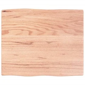 Treated oak wood table top with natural edge 60x50x2 cm by vidaXL, Table tops - Ref: Foro24-363932, Price: 53,43 €, Discount: %