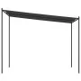 Steel and anthracite gray fabric gazebo 3x3 m 180 g/m² by vidaXL, Tents and gazebos - Ref: Foro24-362462, Price: 195,14 €, Di...