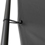 Steel and anthracite gray fabric gazebo 3x3 m 180 g/m² by vidaXL, Tents and gazebos - Ref: Foro24-362462, Price: 203,05 €, Di...