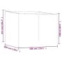 Steel and anthracite gray fabric gazebo 3x3 m 180 g/m² by vidaXL, Tents and gazebos - Ref: Foro24-362462, Price: 195,14 €, Di...