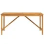 Mesa de comedor de jardín madera maciza de acacia 150x90x74 cm de vidaXL, Mesas de jardín - Ref: Foro24-362241, Precio: 197,1...