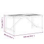 Garden dining table solid acacia wood 150x90x74 cm by vidaXL, Garden tables - Ref: Foro24-362241, Price: 193,31 €, Discount: %