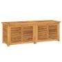 Garden storage box with solid teak bag 150x50x53 cm by vidaXL, Outdoor storage boxes - Ref: Foro24-363272, Price: 377,27 €, D...