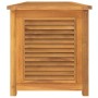 Garden storage box with solid teak bag 150x50x53 cm by vidaXL, Outdoor storage boxes - Ref: Foro24-363272, Price: 392,85 €, D...