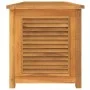 Garden storage box with solid teak bag 150x50x53 cm by vidaXL, Outdoor storage boxes - Ref: Foro24-363272, Price: 377,27 €, D...