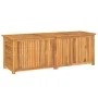 Garden storage box with solid teak bag 150x50x53 cm by vidaXL, Outdoor storage boxes - Ref: Foro24-363272, Price: 377,27 €, D...