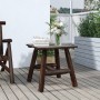 Solid fir wood side table 49x49x50 cm by vidaXL, Modular outdoor sofas - Ref: Foro24-363352, Price: 44,01 €, Discount: %