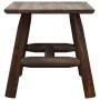 Solid fir wood side table 49x49x50 cm by vidaXL, Modular outdoor sofas - Ref: Foro24-363352, Price: 44,01 €, Discount: %