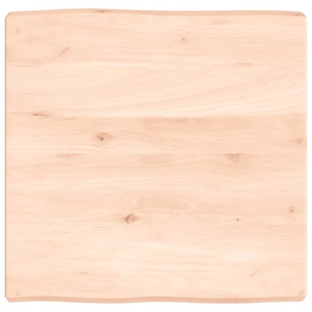 Solid wood table top natural edge 60x60x(2-6) cm by vidaXL, Table tops - Ref: Foro24-363871, Price: 62,23 €, Discount: %