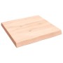 Solid wood table top natural edge 60x60x(2-6) cm by vidaXL, Table tops - Ref: Foro24-363871, Price: 62,23 €, Discount: %