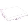 Solid wood table top natural edge 60x60x(2-6) cm by vidaXL, Table tops - Ref: Foro24-363871, Price: 58,14 €, Discount: %