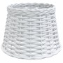 White wicker ceiling lampshade Ø25x17 cm by vidaXL, Lampshades - Ref: Foro24-364366, Price: 19,12 €, Discount: %