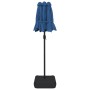 Sombrilla doble azul azure 316x240 cm de vidaXL, Sombrillas - Ref: Foro24-362968, Precio: 140,63 €, Descuento: %