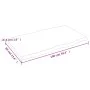 Solid wood table top natural edge 100x60x(2-4) cm by vidaXL, Table tops - Ref: Foro24-363888, Price: 91,72 €, Discount: %