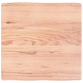 Treated wood table top with natural brown edge, 60x60x(2-6) cm by vidaXL, Table tops - Ref: Foro24-363937, Price: 49,44 €, Di...