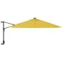 Sombrilla de pared amarillo 290 cm de vidaXL, Sombrillas - Ref: Foro24-362892, Precio: 93,70 €, Descuento: %