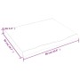 Untreated solid oak wood wall shelf 60x50x(2-4) cm by vidaXL, Shelves and shelves - Ref: Foro24-363531, Price: 61,12 €, Disco...