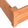 Wooden planter box made of solid brown fir wood 120x120x56 cm by vidaXL, Pots and planters - Ref: Foro24-364305, Price: 85,76...