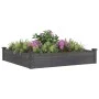 Planter box with solid brown fir wood lining 120x120x25cm by vidaXL, Pots and planters - Ref: Foro24-364294, Price: 65,62 €, ...